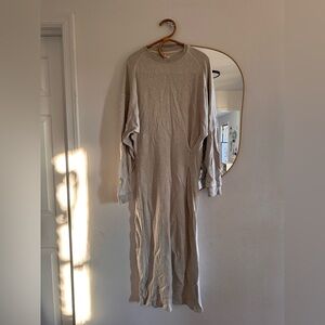 ISABEL MARANT ETOILE long sleeve Dress Rayon gray 44